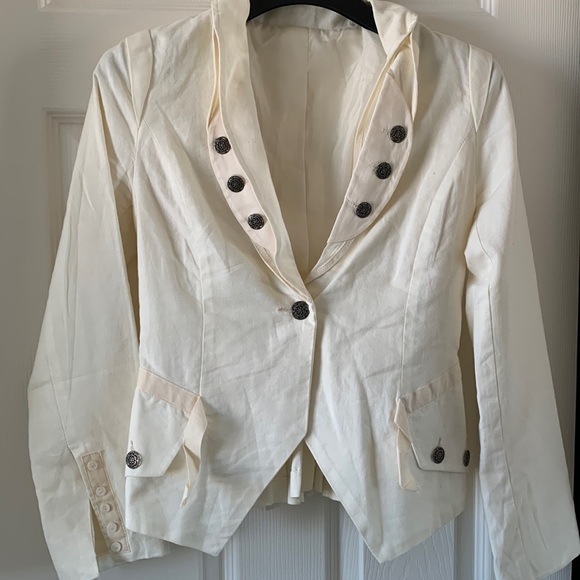 blazer jacket🤍 - Picture 1 of 6